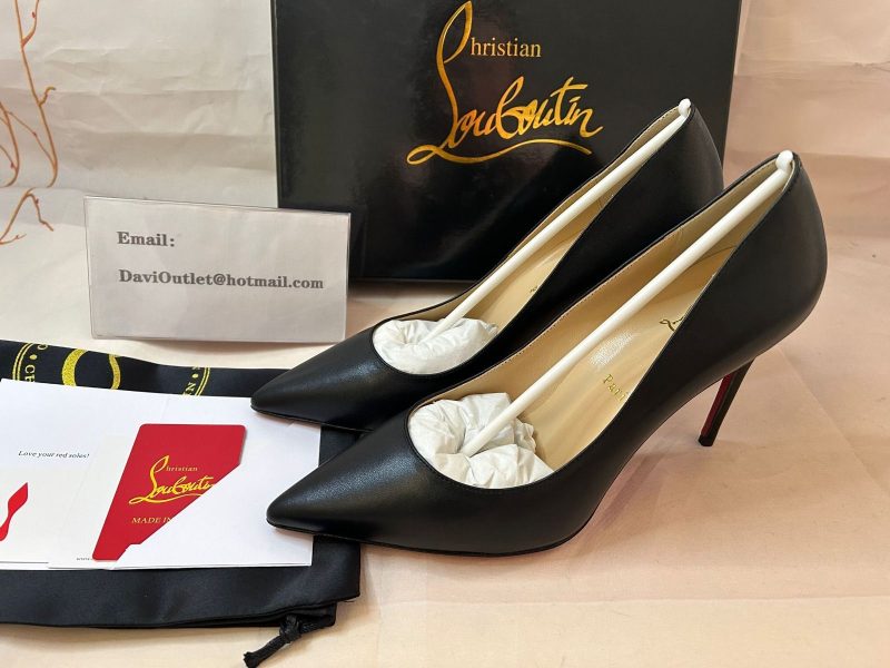 Christian Louboutin Pumps Pigalle 100mm Leather Black